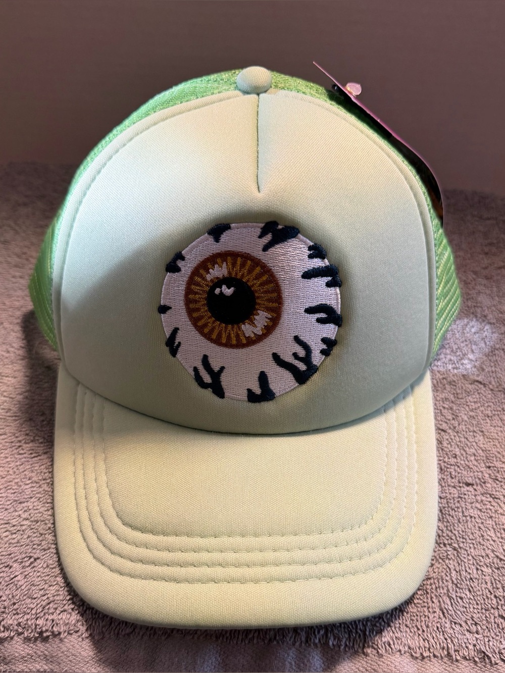Polyester M NWT Mishka Keep Watch Eyeball Trucker Hat